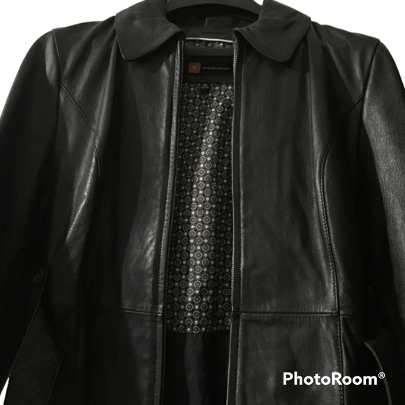 Wilsons Premium Leather jacket women’s size medium M med jacket li… - Picture 8 of 17